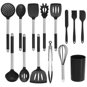 Kitchen Gift Cookware Tools and Utensils Sets Spatula Tool Silicone Cooking Utensil Set