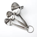 Kitchen Funnel for Filling Bottles 3pcs Stainless Steel Metal Funnels Set for Transferring Liquid Essential Oils