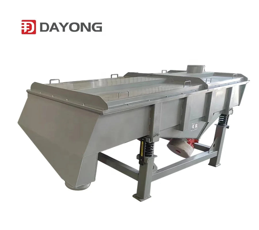 Mine Linear Vibrating Protein Egg Powder Non Clogging Sieve Machine Sand Screening Machine