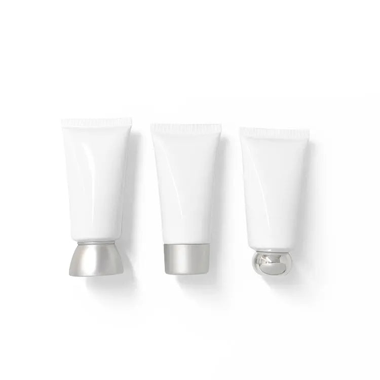 OEM 50ml Eco-friendly Plastic Hand Squeezable Cosmetic Tube with PP Flip Top Screen Printing for BB Cream Lipstick & Face Mask