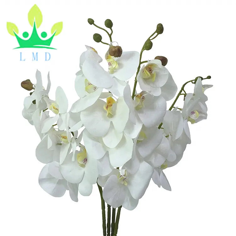 Real Touch 18-Head Artificial Wedding Bouquet Yellow Calla Lily PE Material for Bridal or Graduation Occasions