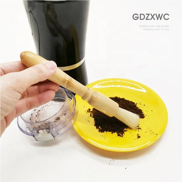 Biodegradable Baking Brush Wood Handle Quick Kitchen Utensils 180-mm Boar Bristles Food Basting BBQ Brush 2-Colors Options