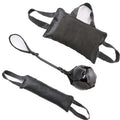 USMILEPET Direct Factory Supply Sustainable Eco-Friendly Cowhide Bite-Resistant Dog Training Supplies Ball Stick Custom