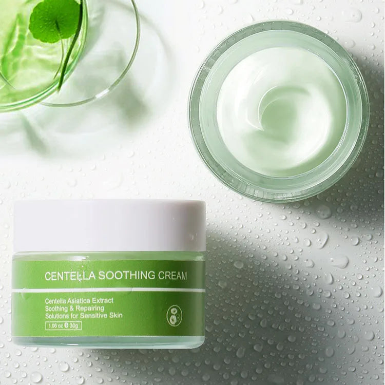SKIN EVER Good Selling Skin Care Smoothing Moisturizing Organic Centella Repairing Face Cream
