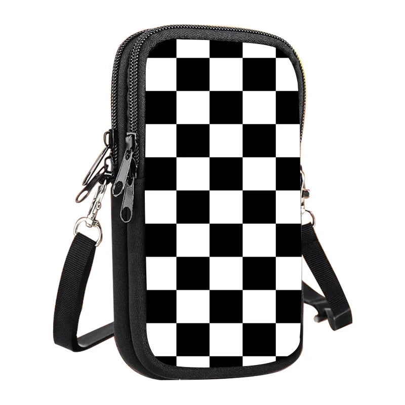 Universal Crossbody Cell Phone Purse Waist Pack Bag for Outdoor Sports with Strap Ladies' Wrist Bag