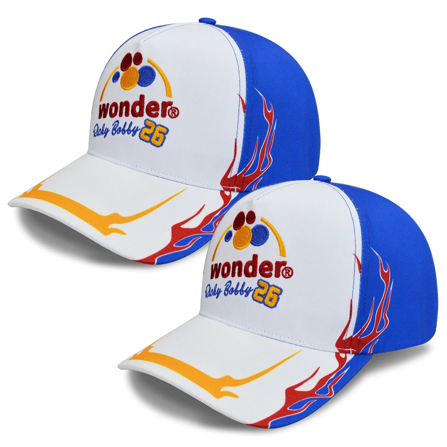BSCI Factory 5 Panel Two-Tone Baseball Caps 100% Cotton 3D Embroidery Logo Curved Brim Custom Caps Wholesale