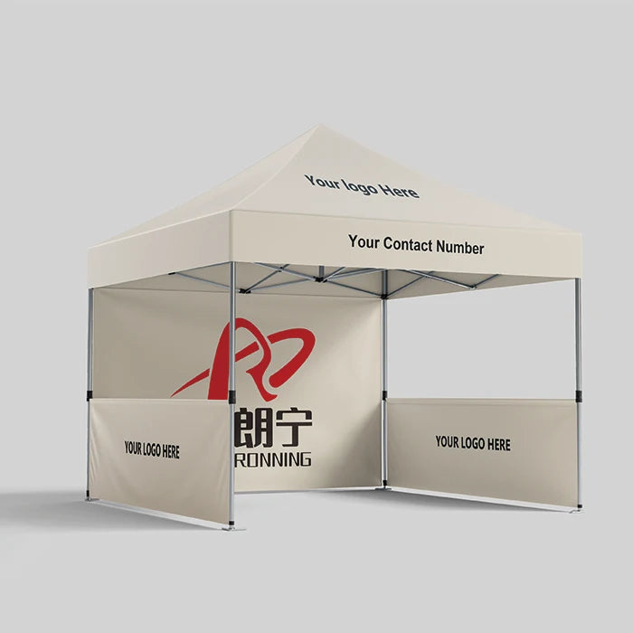 Advertising Heavy Duty 600D Oxford Pop up Canopy 10x10ft Tent With Sidewalls Tents Trade Outdoor Car Garage Gazebo for Outdoor