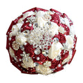 Holder Flower Bride Artificial Flower Bouquet for Bride  Bridal Bouquet