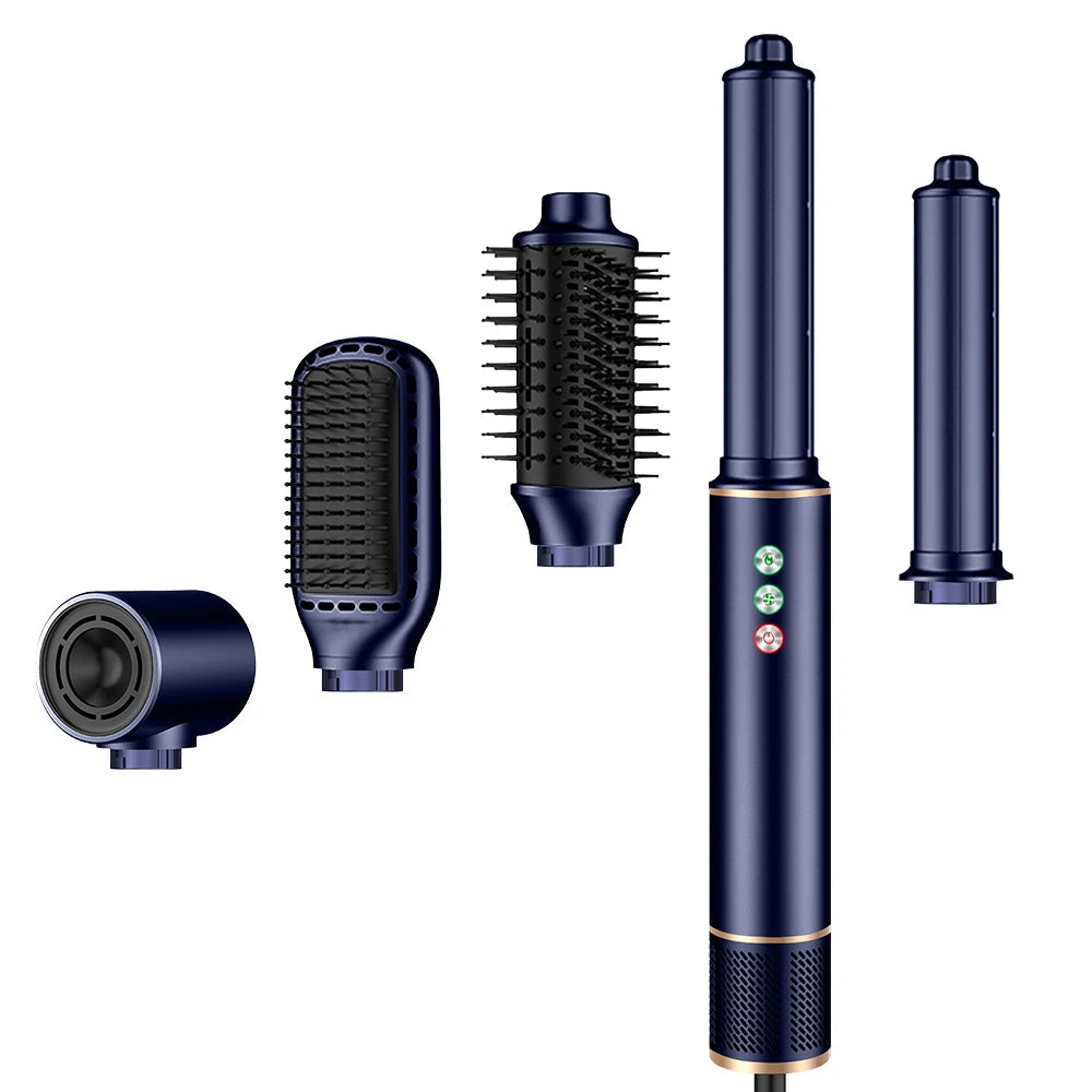 5-in-1 1300w High Speed Multi-Functional Hair Styler Set New Trend Volumizing Brush Curling Styling Hair Dryer