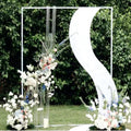 Dropship  Metal Wedding Arch Square Backdrop Frame Garden Wedding Props Decoration Balloon Arch Stand for Ceremony Celebration