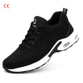 RTS CE Safety Shoes Manufacture Summer Breathable Light Weight Anti-slip Puncture-Proof Steel Toe PU H-sole Work Shoes for Men