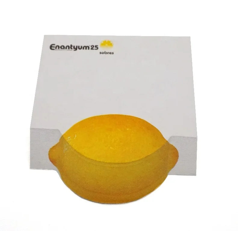 Lemon Shape Single Memo Pad