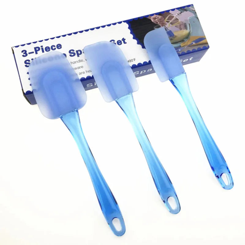 2026 Silicone Non-Stick Bakery Scraper Cake Tool Sets Home Kitchen Utensils Tongue Scraper Sets