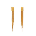Stylish Personality Long Tassel Smooth Stainless Steel Allergy Free Earrings Do Not Fade
