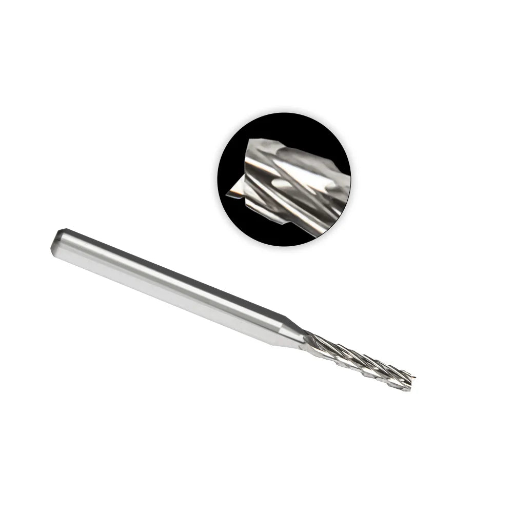 4 Flutes Carbide CNC Router Bits PCB Milling Cutter RCF ODM OEM