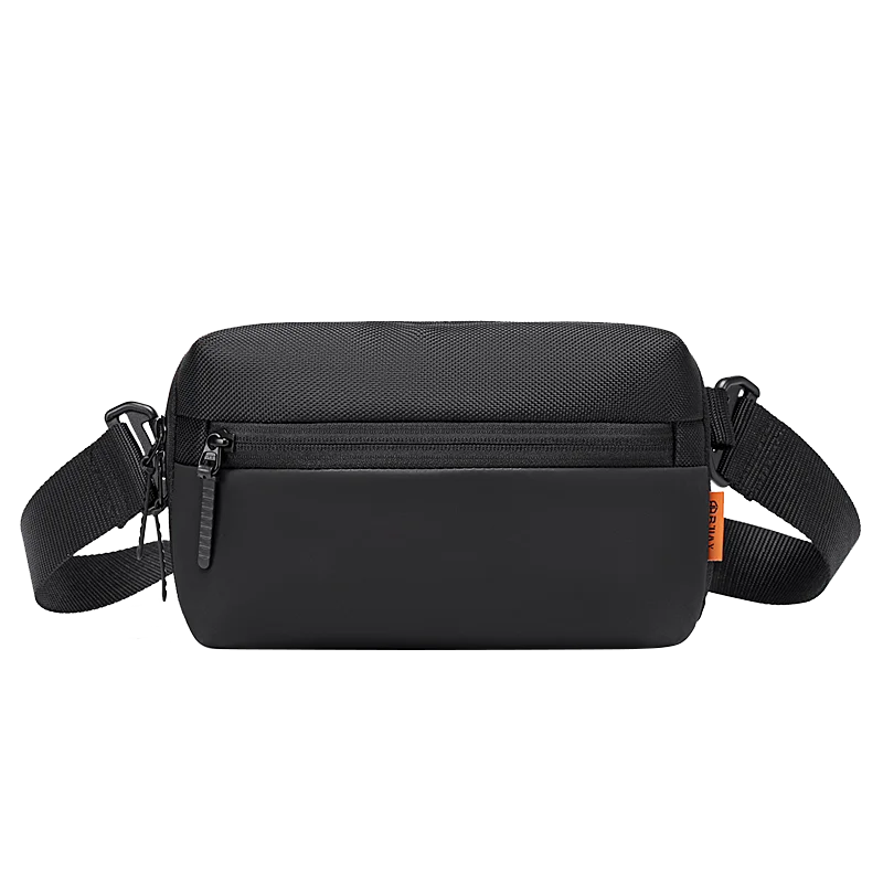 BJIAX New Fashion Customizable Soft Bag Casual Simple Solid Color Nylon Shoulder Chest Crossbody and Waist Bag