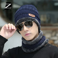 Wholesale Men Winter Warming Hat and Scarf