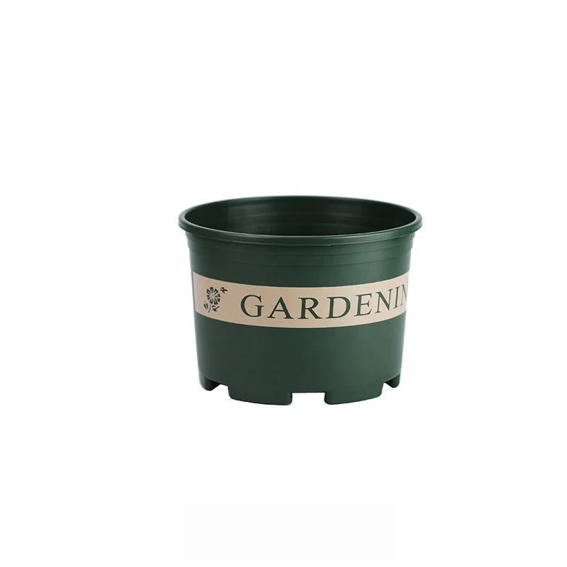 16cm Pot 1.7L Plastic Garden Pot Cylinder Plastic Flowerpots Garden Planters