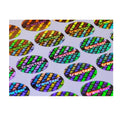 Hot Sale Customised 3D Holographic Adhesive Stickers PET Material for Product Promotion