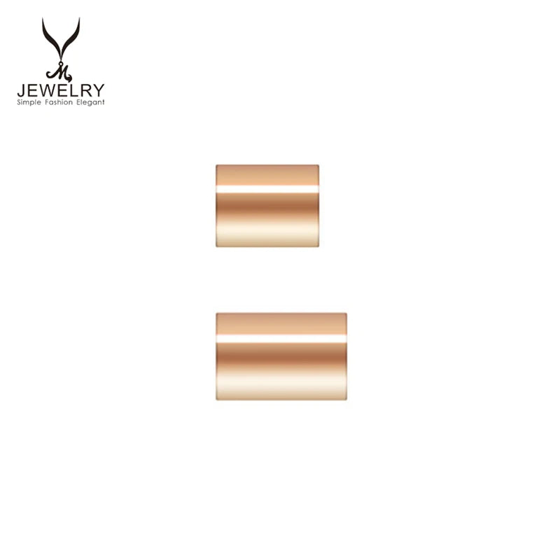 Hot Sale Jewelry DIY Connector Accessories 14K Rose Gold Filled Crimp