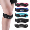 Adjustable Nylon Knee Tendon Strap Protector Patella Silica Gel Knee Pad for Running Sports Cycling Gym Support