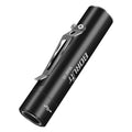 Boruit V5 Mini Size EDC Flashlight 500 Lumens Mini UV Type-C Rechargeable IpX5 Torch Flash Light with Clip for Hiking