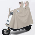 Hot Sale Customizable Classic Style Oxford Cloth Rain Poncho Long Windproof Waterproof Car Cover Double Raincoat for Two Adults