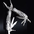 Hot Selling 14-in-One Aluminum Handle Metric Industrial Grade Outdoor Survival Plier Multi-Functional Camping Multitool OEM