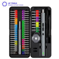 UF-TOOLS 58 In1 Precision Repair Tool Kit 50-Bit LED Light Electric Screwdriver New Rechargeable Cordless Industrial DIY