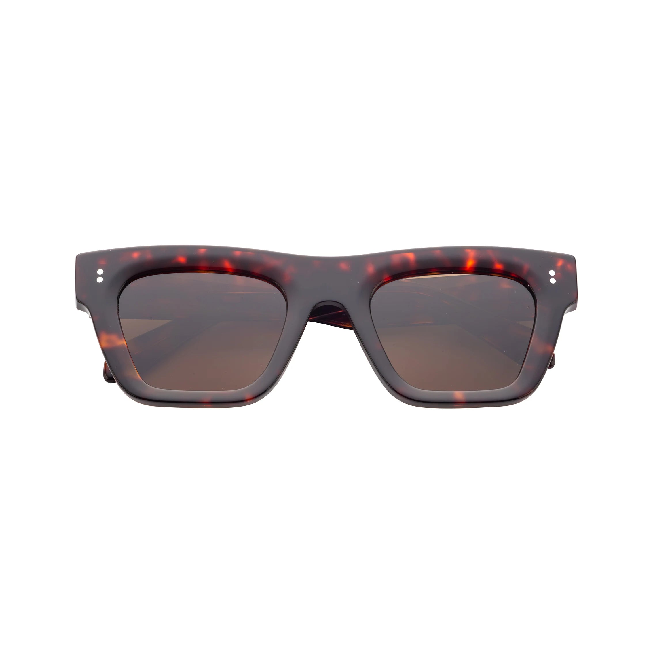 Trendy Oversize Square UV400 Sunglasses with Tac Lenses Acetate Frames Sun Glasses