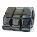 Outdoor Belt Men's Factory Custom Camouflage Thickening Tactical Nylon Belt Quick Buckle Disassembly Sports Belt
