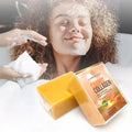 Carrot Lightening Soap with Glutathion Anti Wrinkle Remove Dark Spots Acne Cleansing Exfoliating Organic Beauty Soap