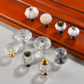 Modern Minimalist Crystal Transparent Acrylic Handle for Kitchen Cabinets Dressers Bedroom Living Room Use