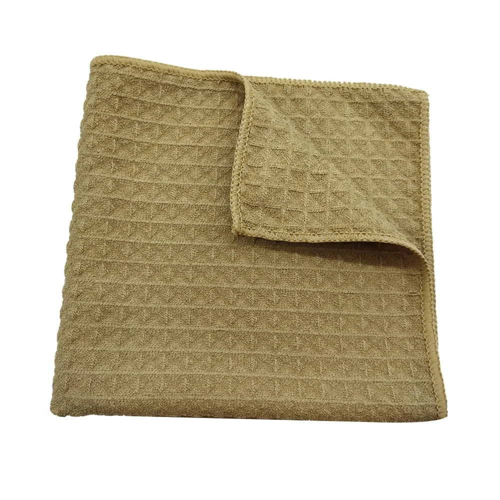 High Absorbent Dishcloths  Kitchen Towel Microfiber Waffle Weave Drying Towel