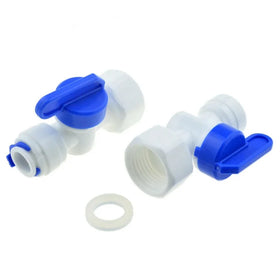 Plastic Connection Ro Quick Fitting Feed Water Adapter Valve