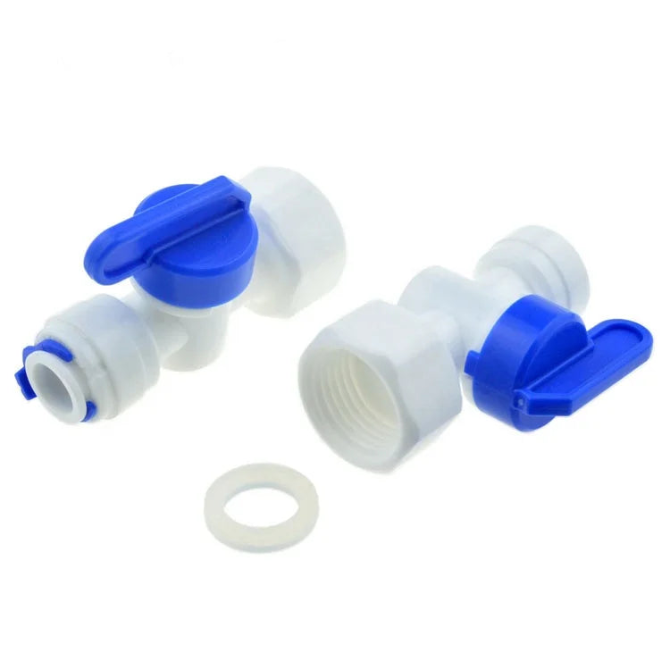 Plastic Connection Ro Quick Fitting Feed Water Adapter Valve