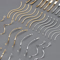 MA82 10pcs/lot Jewelry Accessoriesnickel Free18k Gold Rhodium Platedcopperjewelry Makingdiy Earring Accessories