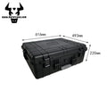 DPC126 615*490*220mm Camera case Hard Shell Waterproof case With Flush Powerful Hinges