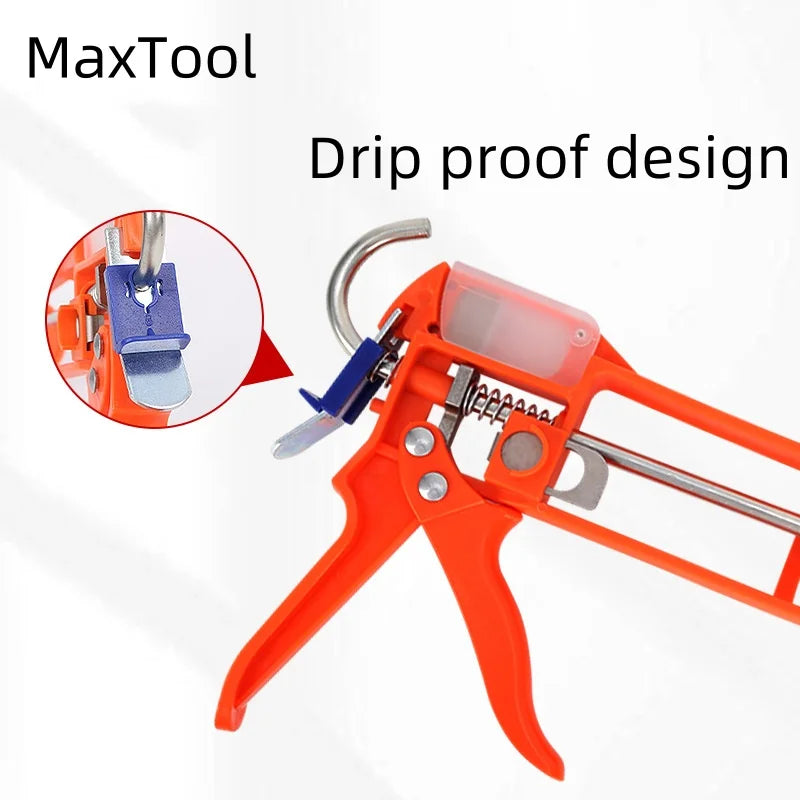 Professional Heavy Duty Manual Hand Skeleton Caulking Gun DIY Grade Silicone Sealant Adhesive Glue Customized OEM ODM Support