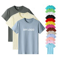 Wholesale Custom Men's Promotional Plain Embroidered Tee Shirt Silk Screen Printing Men's T-shirts Blanks Oversized T-shirts