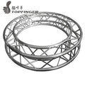 Topfinger Round Light Tower Ground Support Cheap Dj Aluminum Circular Semi Circle Roof Concert Stage Truss