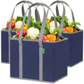 Best Sale Large Capacity Foldable Non-Woven Grocery Box Moisture-Proof Portable Storage Basket Collapsible Laundry Baskets