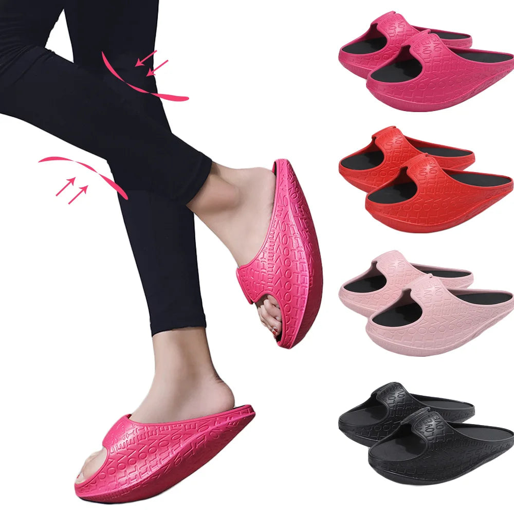 Fitness Yoga Shaking Slippers for Women 2022 Hot Popular House Living Sports Thin Body Yoga Balance Funny Half-Foot Slippers