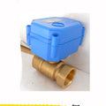 Brass Ball Valve DC3.6-6V DV5V DC12V DC24V 220V Dn8 Dn10 Dn15 Dn20 2 Way Smart 3/4" Npt Brass Electric Ball Valve