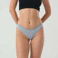 3WGREAT New Arrival Women's Cotton Knitted Thongs Breathable Low-Rise Bikini G-String Panties Seamless Eco-Friendly Customizable