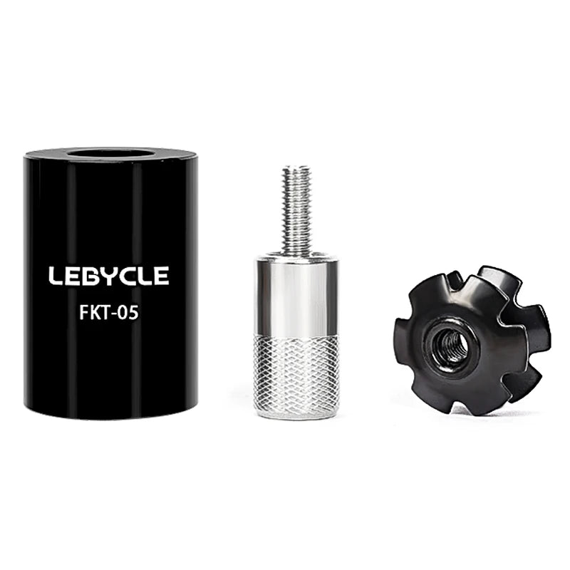 LEBYCLE Custom Bike Fork Star Nut Installation Tool Bicycle Fork Sun Flower Mounting Kit Shop Repair Tools
