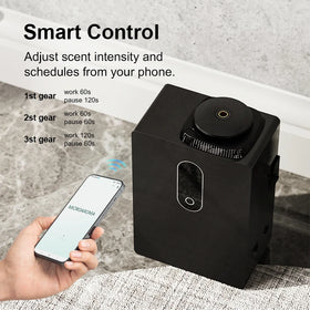 Luxury HVAC Aroma Diffuser DANQ 1000ml Quiet App Control Commercial Diffuser Machine for Office Restaurant OEM ODM Factory