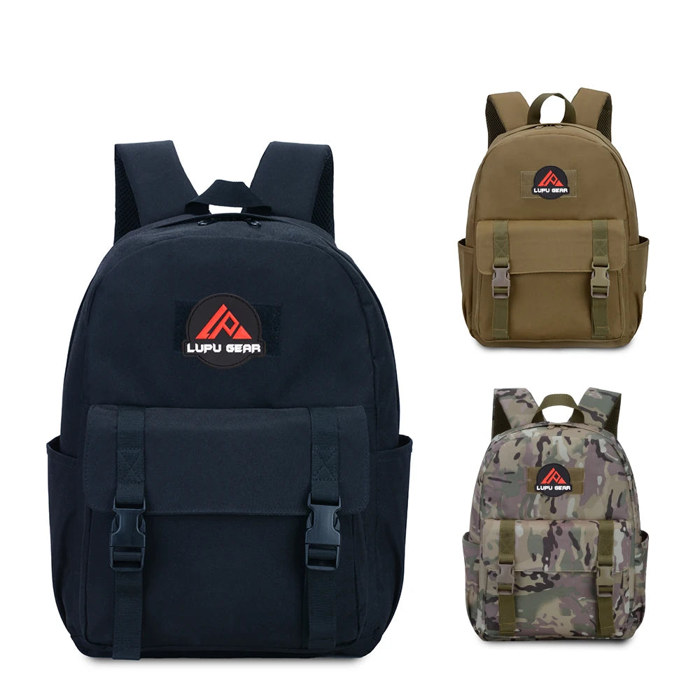 Wholesale Men's 900D Khaki Tactical Gym Backpack Multifunctional and Waterproof with Polyester Lining for Outdoor Activities