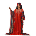 Best Two Piece Set Women Clothing Chiffon Print African Dress Styles Rhinestone Latest African Dress Styles