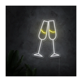 Dropshipping Manufacturer's New Style Large Cool Neon Sign Happy Birthday Design for Home Creative Shops 120LED/m 2-Year